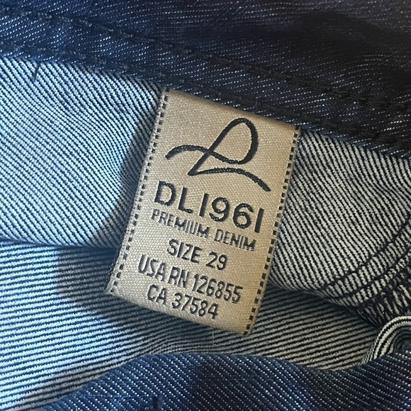 DL1961 EMMA 360 Stretch Ankle Crop Skinny Jeans 29 - Picture 8 of 10